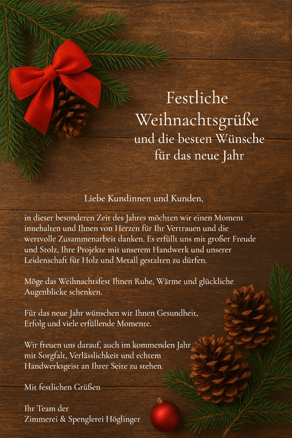 Weihnachtskarte